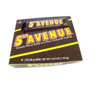 Hershey 5th Avenue Crunchy Peanut Butter 2oz 18ct